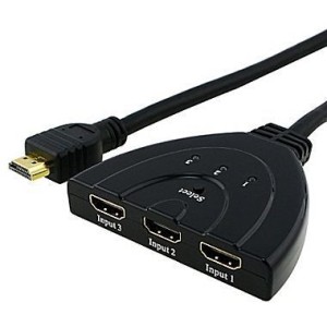 OEM, DATA SWITCH HDMI, 3 σε 1 Συσκευές PIGTAIL