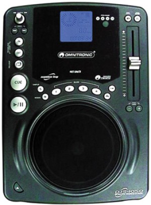 NUR OMNITRONIC DJS-1050 CD-PLAYER MIT FLIP DISC