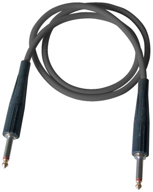 BESPECO PY600 BLACK PYTHON GUITAR CABLE 6m BLACK