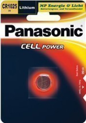 Panasonic, CR1025, Lithiumbatterie