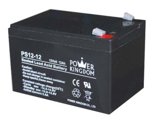 Power Kingdom, PS12-12, Μπατ. μολύβδου 12V 12A
