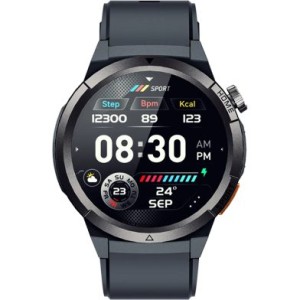 QCY Active GX Watch S12 Black 1,43 AMOLED HD 466x466 Metal Crown & buttons Call HD BT Watch IP68
