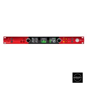 FOCUSRITE-PRO RED 4PRE SOUNDKARTE 58IN / 64OUT MIT DANTE, PROTOOLS