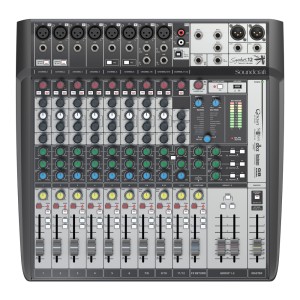 SOUNDCRAFT SIGNATURE 12MTK MIXING CONSOLE 8 MONO / 2 STEREO-LEXICON EFFECTS