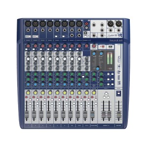 SOUNDCRAFT SIGNATURE 12 MIXING CONSOLES 8 MONO / 2 STEREO-LEXICON EFFECTS