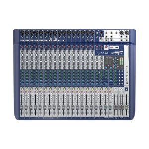 SOUNDCRAFT SIGNATURE 22 MIXING CONSOLE 16 MONO / 2 EFFETTI STEREO-LESSICO