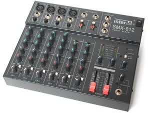 INTER-M SMX-812 LINE MIXER 4 MIC, 2 STEREO