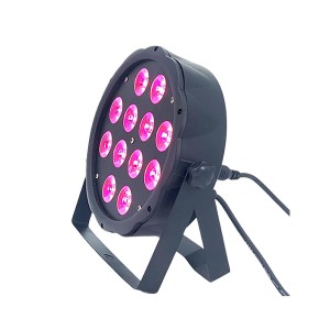 LED MINI PAR ΜΑΥΡΟ 12x12W-RGBW F/C - ST-1212FP