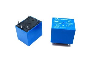 Sanyou SRD-S-112D Mini Relay, Relay, 12VDC 7A / pc.