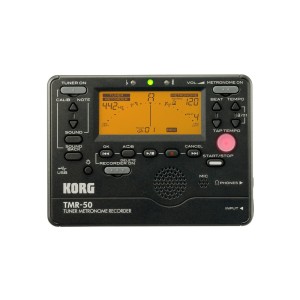 DIGITAL TUNER/METRONOME RECORDER BLACK - TMR-50-BK