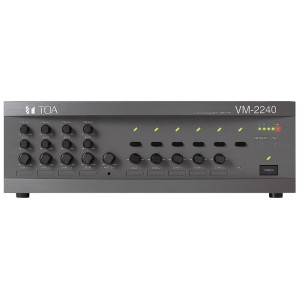 TOA VM-2240 ER MIXER-AMPLIFIER 4 EINGÄNGE 240W / 100V 5 ZONEN