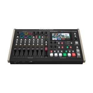 Tragbarer All-in-One-AV-Streaming-Mixer mit 6 Eingängen – VR-6HD