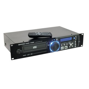 OMNITRONIC MONO CD/MP3 PLAYER RACK MOUNTABLE - XMP-1400