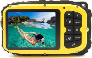 Fotocamera Aquapix W1627 Giallo oceano