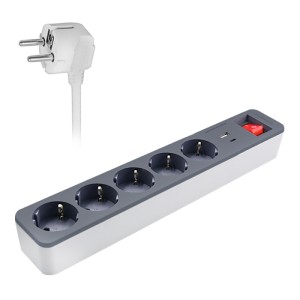 SONORA Πολύπριζο 5 θέσεων PSW501AC