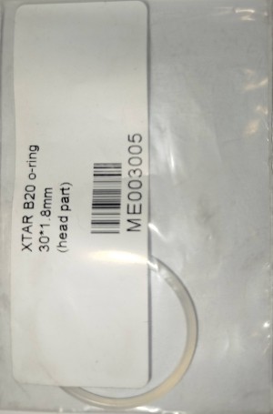 XTAR B20 o-ring 30*1.8mm (head part)