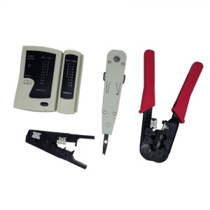 Roline Network Tool kit (Contains Tester, Pliers, IDC tool, Crimping Tool) 19.06.2034