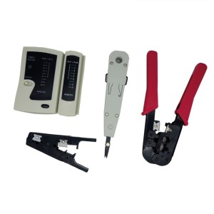 Roline Network Tool kit (Περιέχει Τester, Πένσα, IDC tool, Crimping Tool) 19.06.2034