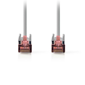 NEDIS CCGL85221GY50 Καλώδιο δικτύου CAT 6, S/FTP, 5.00m σε γκρι χρώμα.