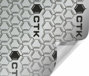 CTK FoilFix Aluminiumfolie 200 Mikron 700 * 500 (Stück)