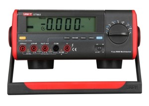 Multimetro digitale da banco UNI-T UT803, 1000 V CA/CC, 100 kHz, vero valore efficace