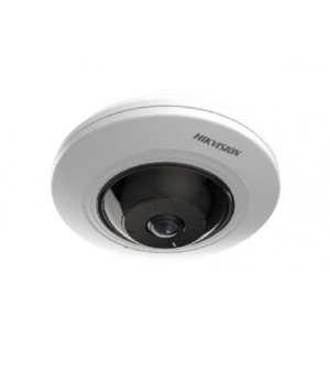 HIKVISION DS-2CD2955G0-ISU(1.05MM)  Δικτυακή κάμερα Dome 5MP Fisheye πανοραμικής θέασης 360°, φακός 1.05mm, Progressive Scan.