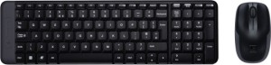 Logitech MK220 Ασύρματο Σετ Πληκτρολόγιο & Ποντίκι Αγγλικό US