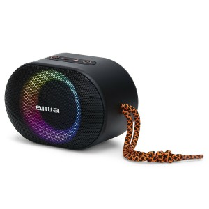 AIWA BST-330BK BLUETOOTH LAUTSPRECHER MIT RGB MULTI BELEUCHTUNG RMS 20W SCHWARZ