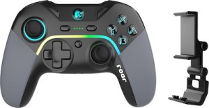 ROAR ασύρματο gamepad RR-0022, Switch/PC/iOS/Android, Bluetooth, μαύρο