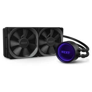 NZXT KRAKEN X53 (240MM) RGB VARIABLE SPEED LIQUID COOLER - (INCLUDES AM4 BRACKET & HUE 2)