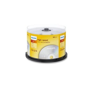 Philips Writable CD-R 700MB Cake Box 50pcs