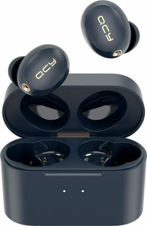 QCY Gaming Ακουστικά In-Ear Bluetooth HT01 TWS with Noice Cancel - Black