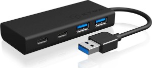 ICY BOX IB-HUB1426-U3 Hub a 4 porte con interfaccia USB di tipo A / 60493 ICY BOX