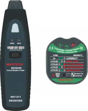 TESTER ΠΡΙΖΑΣ ΑΝΙΧΝΕΥΤΗΣ ΑΣΦΑΛΕΙΑΣ MS5905RTD MASTECH