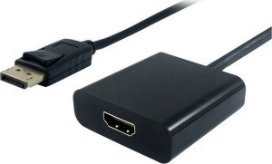 Powertech PTH-031 DisplayPort maschio - HDMI femmina