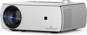 POWERTECH LED βιντεοπροβολέας PT-983, 1080p, Dolby Audio, WiFi, λευκός