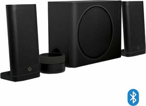 Sonic Gear S5MG Grey Wireless Computer Speakers 2.1 mit Bluetooth und Power 16W in grauer Farbe