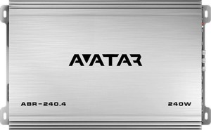 Avatar Car Amplifier ABR-240.4 4 Channels (Class A/B)