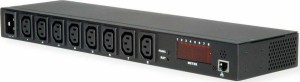 Value 19.99.3420-2 Πολύπριζο Rack IP 8 Θεσεων Μαύρο