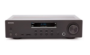 Aiwa AMU-120BTBK Endverstärker Hi-Fi Stereo 120W/4Ω 60W/8Ω Schwarz