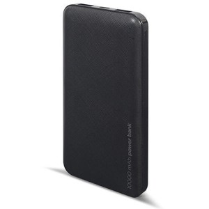 Lamtech LAM112099 Power Bank 10000mAh with 2 USB-A Ports Black