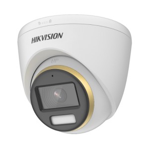 Hikvision DS-2CE72DF3T-FS ColorVu (Color Image Day - Night) HDTVI 1080p Camera 2.8mm Flashlight