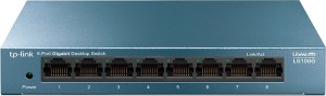 TP-LINK LS108G v1.0 Unmanaged L2 Switch with 8 Gigabit (1Gbps) Ethernet Ports