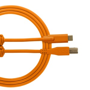 U96001OR UDG ULTIMATE AUDIO CABLE USB 2.0 C-B ORANGE STRAIGHT 1,5M