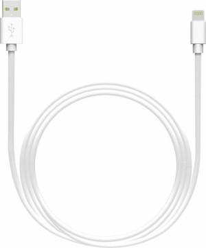 Lamtech Normales USB-auf-Lightning-Kabel, weiß, 2 m (LAM441013)