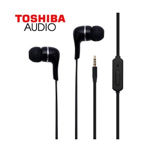 Toshiba RZE-D32E In-Ear-Freisprecheinrichtung mit 3.5-mm-Stecker Schwarz