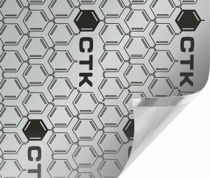 CTK FoilFix Aluminiumfolie 200 Mikron 10 Stück