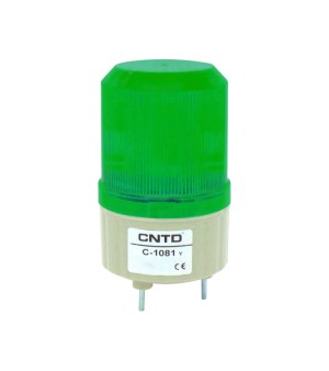 ΦΑΡΟΣ LED FLASHING 230VAC 89X134mm ΠΡΑΣΙΝΟΣ C-1081 CNTD 03.024.0044