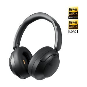 QCY H3S Headset Black - Type-C & Bluetooth 6.0 ANC iOS/Android Call Noise Cancelling Headphones 102h