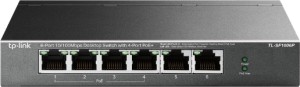 TP-LINK TL-SF1006P v1 PoE L2 non gestito + Switch con 6 porte Ethernet